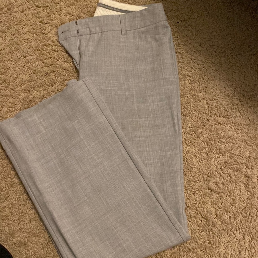 Heather Grey Express Editor Pant
